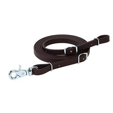 Imagem de Weaver Leather Rédea de rede Brahma, marrom, 1,27 cm x 2,13 m