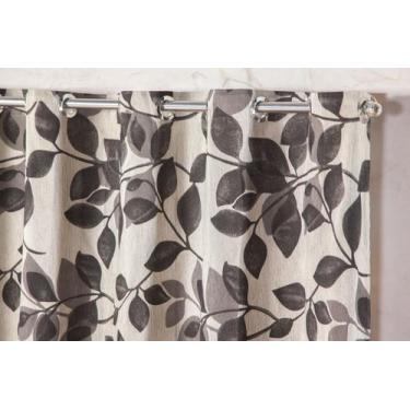 Imagem de Cortina Capri 3,00m x 2,70m Estampada Delicada Poliéster Sala de Estar