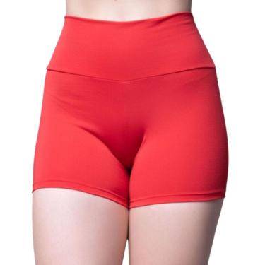 Imagem de Short Suplex Liso Serra e Mar Modas Roupa Para Academia Treino Moda Fitness-Feminino