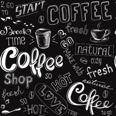 Imagem de Papel De Parede Temático Cantinho Do Café - 3,30x0,50m - DEKAL DECOR