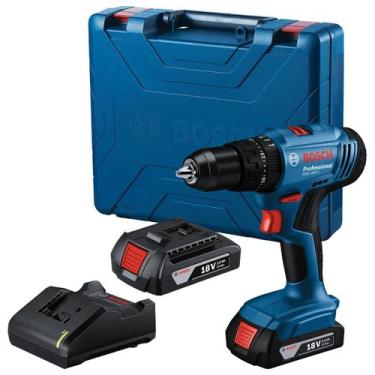 Imagem de Parafusadeira e Furadeira de Impacto com 02 Baterias 18V GSB 183-LI - 