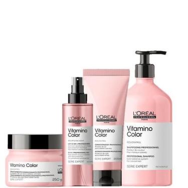 Imagem de LOreal Professionnel Serie Expert Vitamino Color Shampoo 750ml Condici