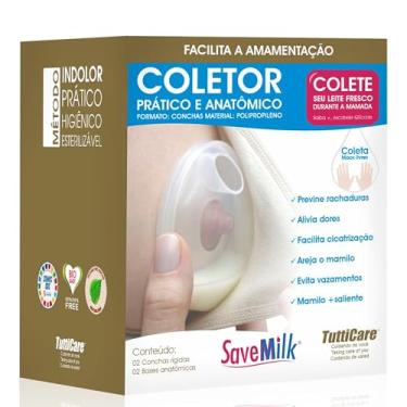 Imagem de SaveMilk Conchas Para Amamentação Com Base Rígida De Polipropileno Incolor