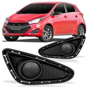 Imagem de Grade Do Milha Hb20 2013 A 2015 Sem Furo Milha - Blawer, Direito, Pret