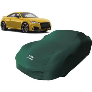 Imagem de Capa Para Proteger Pintura Do Carro Audi Tt Rs Tecido Macio - Mz, Verd