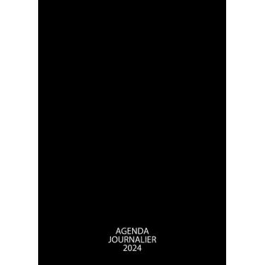 Imagem de Agenda Journalier 2024: Restez Organisé du 1er janvier 2024 au 31 décembre 2024 | Pages de Contacts, Emplois du Temps, Journal de Mots de Passe, Jours Fériés, Anniversaires et Bien Plus Encore !
