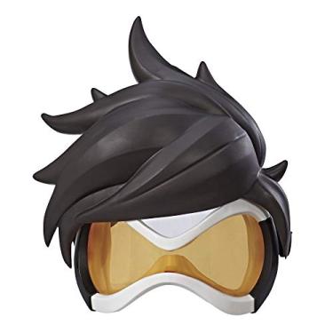 Imagem de Hasbro E6882 Overwatch Tracer Roleplay Mask with Removable Hair Accessory - Blizzard Video Game Characters, Brown