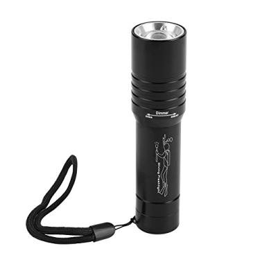 Imagem de Lanterna Subaquática Com Zoom, Tocha de Mergulho de Alto Brilho Com IP68 à Prova D'água, Luz LED de 1200lm, Adequada para Mergulho, Pesca, Caminhadas