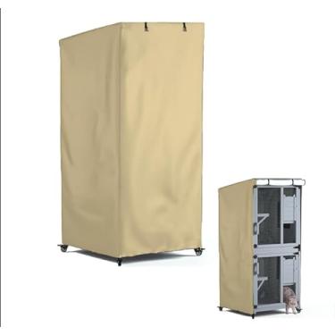 Imagem de Seal Bailey capa de casa para gatos ao ar livre, capa de gatil selvagem extremamente à prova d'água, capa de gabinete para gatos, condomínio de gaiola grande para gatos/capa de casa para gat