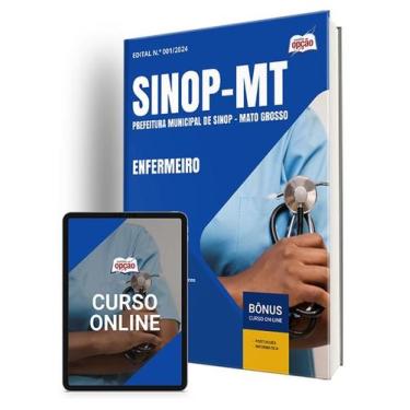 Imagem de Apostila Prefeitura de Sinop - MT 2024 - Enfermeiro - Apostilas Opção