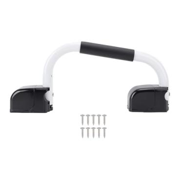 Imagem de RV Grab, Dobrável, Alojada de Alumínio Rail de Assistência à Mão, Maçaneta Porta RV Barra de Porta de Entrada de Porta, Corrimão de Montagem na Parede para Trailer de Viagem