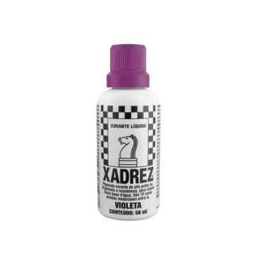 Imagem de Corante Líquido Xadrez 50ml Violeta