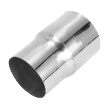 Imagem de Motoforti Adaptador de tubo de escape de mandril de 8 cm OD a 8.9 cm OD adaptador de tubulação de escape de carro redutor concêntrico adaptador de tubulação 5 polegadas/127 mm comprimento aço