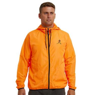 Imagem de Jaqueta Corta Vento Masculina WSS Brasil Run Colors, Laranja, M