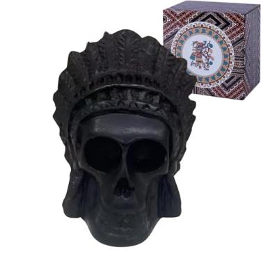 Imagem de J's Naturals Apito da Morte Asteca 'Alpha' - Atinge mais de 125 dB - Som realista de gritos humanos - Cerâmica preta