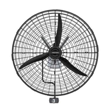 Imagem de Ventilador De Parede 1,00 Metro Grade De Plástico 1/2 CV Preto VP1M2 220V Ventisol