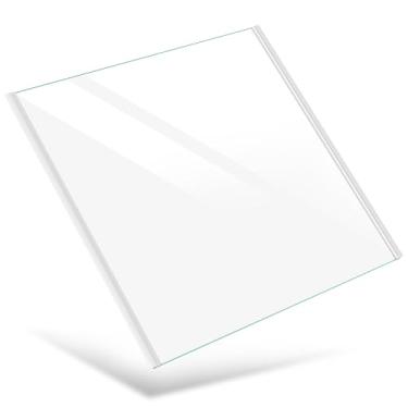 Imagem de Prateleira de vidro para geladeira DA97-20647A RS27T5200SR atualizada compatível com peças de reposição de prateleira de geladeira Samsung AP6995361 RS27T5561SR RS27T5201SR Conjunto de prateleiras de