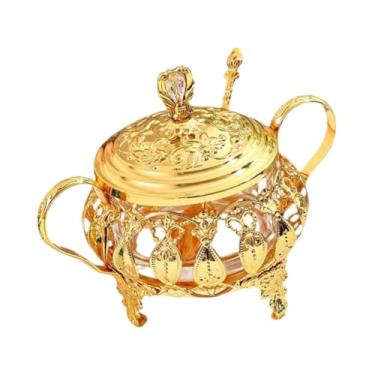 Imagem de Ｂｅｓｇａ Recipiente de açúcar, recipiente de açúcar, pote de tempero decorativo de potência para cafeterar casamento no casamento