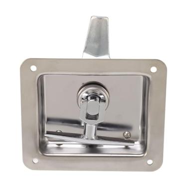 Imagem de Trava Caixa de Ferramentas, Trava de Porta de Reboque Polida de Superfície Ampla, Alta Dureza para Gabinete de Distribuição de Energia