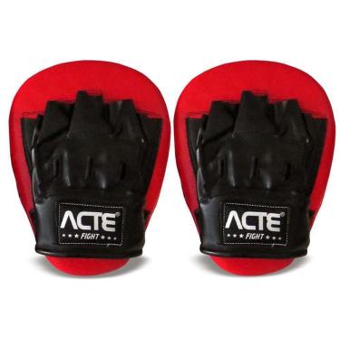 Imagem de Aparador De Socos E Chutes Acte Vermelho e Preto