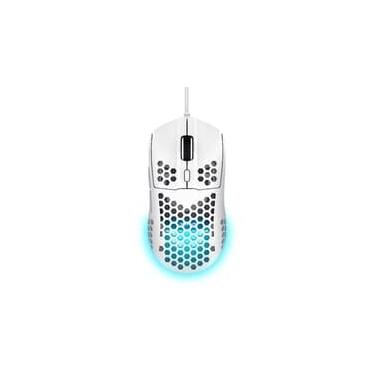 Imagem de Mouse Gamer GXTrust 928W Helox Ultraleve, RGB, 6 Botões, 6400 DPI, USB, Branco - 25389