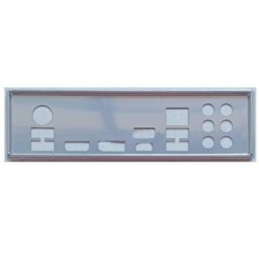 Imagem de JINWEI I/O Escudo IO Placa Mãe Chassi Placa Traseira Substituição em Branco para Placa Mãe MSI Z490-A PRO Defletor Traseiro
