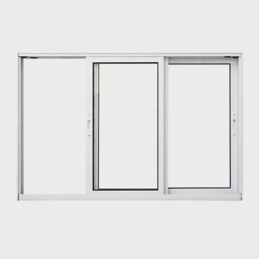 Imagem de Janela de Alumínio Correr 120x150cm 3 Folhas Magnum Atlantica