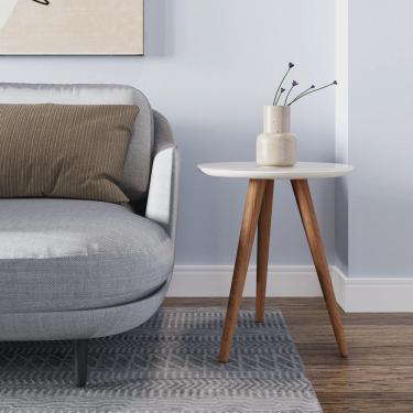 Imagem de Mesa Lateral 45cm Tampo em mdf Esmeralda