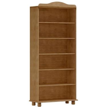 Imagem de Estante Livreiro Madeira Maciça 85 Cm 8964 Freijo Milani Store Freijo