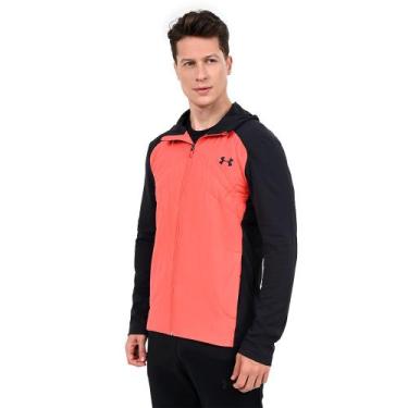 Imagem de Jaqueta de Treino Masculina Under Armour Sprint, Laranja, M