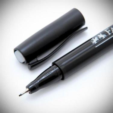 Imagem de Caneta Hidrográfica Fine Pen Vermelha Faber-castell - Faber Castell