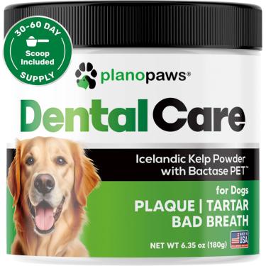 Imagem de Removedor de placa bacteriana e tártaro em pó para limpeza de dentes de cães