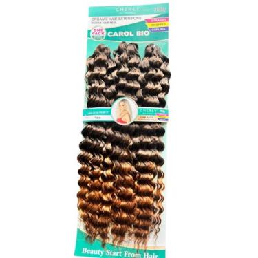 Imagem de Cabelo Cacheado Cherey Carol Fibra Bio Orgânico Premium 70cm - BBLESS,