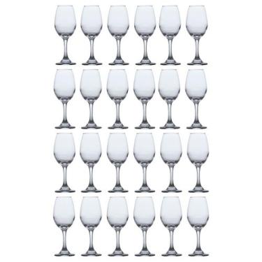 Imagem de Taça Luxo 365ML Cristal Vinho Água Suco Drinks - 24 Unid - CRISTAR