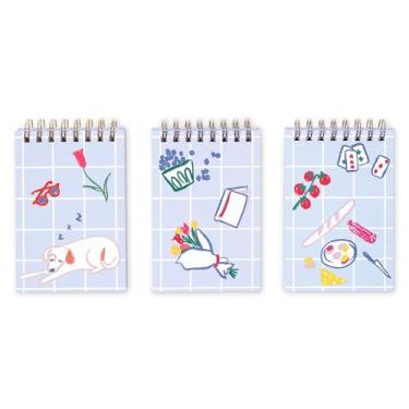 Imagem de kate spade new york Conjunto de 3 blocos de notas em espiral, lindos blocos de escrita com 75 folhas cada (piquenique no parque)