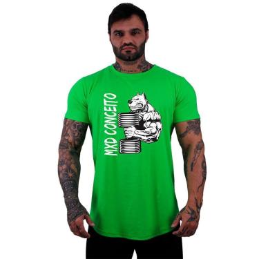 Imagem de Camiseta Longline MXD Conceito Pitbull BodyBuilder Masculina-Masculino