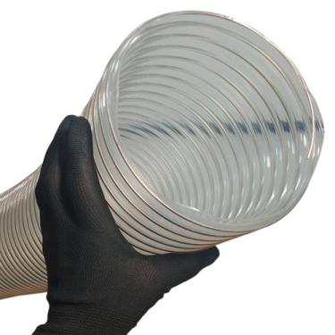 Imagem de 1 Metro de Mangueira Vácuo Ar PU Cobreado 6 Polegadas Borrachas Londri