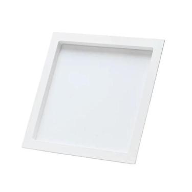 Imagem de Painel led comfort quadrado de embutir 6500k 6w branco fosco bivolt - 