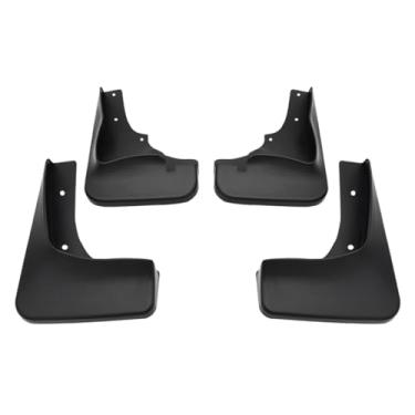 Imagem de 4 Pces Para-Lamas para Automóveis, Protetor de Lama Resistente do Respingo Plástico de Proteção Reforçada compatível com Mitsubishi Outlander 2010 2011 2012