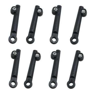 Imagem de Meuey Lyot Suporte de bicicleta preto Suporte de quadro de bicicleta Suporte de para-lamas de bicicleta de pneu gordo adequado para bicicletas de montanha de 50,8 cm/61 cm/61 cm/66 pol., 8 peças