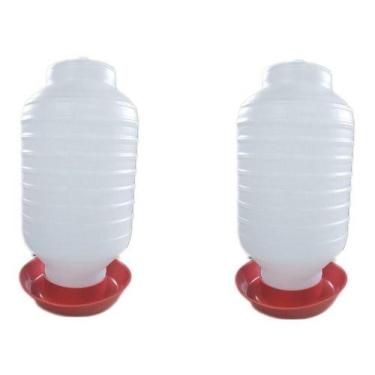 Imagem de Kit 2 Bebedouro Automático para Aves 5 Litros - Envio Imediato - NS PL