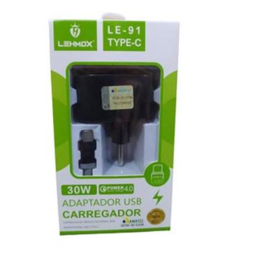 Imagem de Carregador led turbo type-C - Lehmox