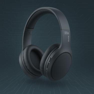 Imagem de Headphone Bluetooth i2GO Bass 500 Preto – Até 30h de Bateria
