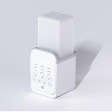 Imagem de CIADAZ Aquecedor de mamadeiras de leite rápido com display LCD e luz noturna com temporizador