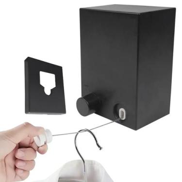 Imagem de Varal De Roupa Retratil Parede Muro Sacada Seca Rapido Extensivel Casa