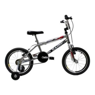 Imagem de Bicicleta Infantil Aro 16 Freios V-brake Com Rodinhas Cross - Saidx, C