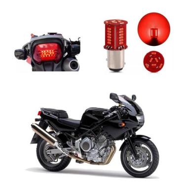 Imagem de Lâmpada Led Freio 2 Polos Sequencial Strobo Moto TRX 850 2015