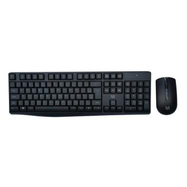 Imagem de Kit Combo Teclado E Mouse Sem Fio Slim Multi Conexão Usb -