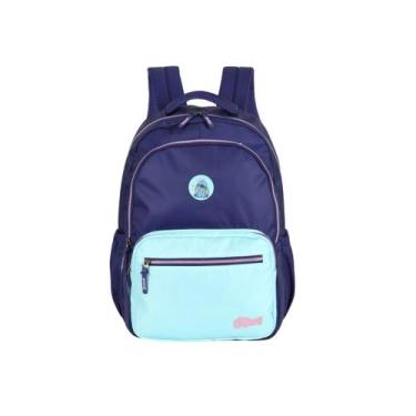 Imagem de Mochila De Costas Stitch Juvenil Escolar Passeio Meninas, Roxo