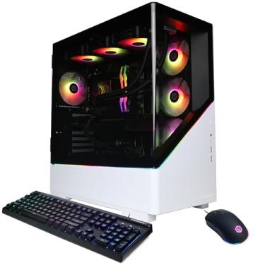 Imagem de CyberPowerPC Gamer Xtreme VR Gaming PC, Intel Core i9-14900KF 3,2GHz, GeForce RTX 5070 Ti 16GB, 32GB DDR5, SSD PCIe 4.0 de 2TB, Pronto para WiFi e Windows 11 Home (GXiVR8720A10)